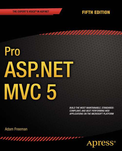 Book cover of Pro ASP.NET MVC 5