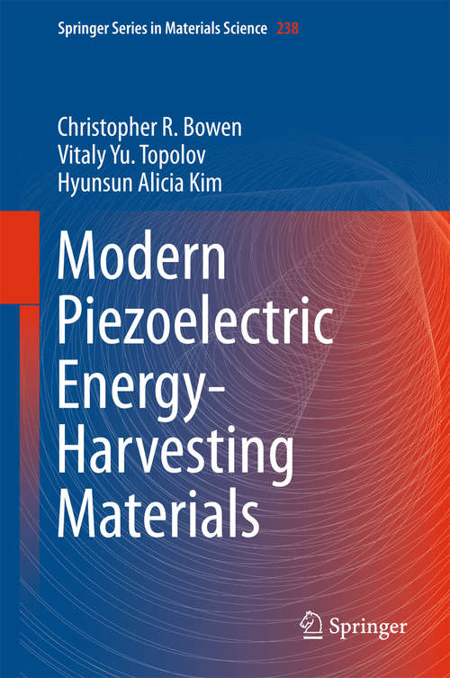 Modern Piezoelectric Energy-Harvesting Materials
