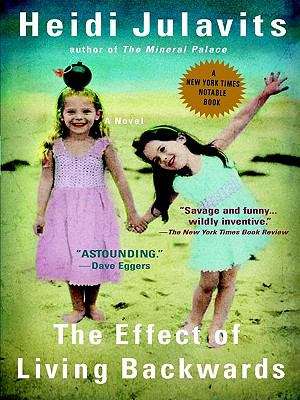 Book cover of The Effect of Living Backwards