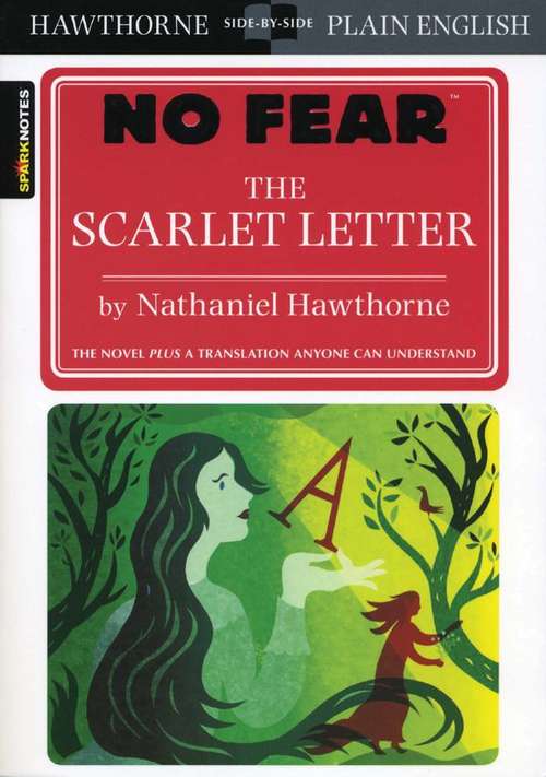 Book cover of No Fear Shakespeare: The Scarlet Letter
