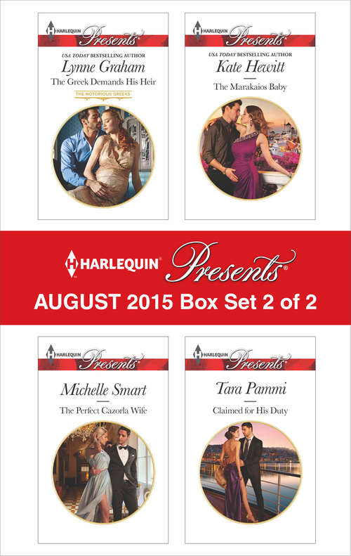 Book cover of Harlequin Presents August 2015 - Box Set 2 of 2