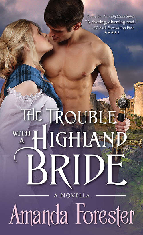 Book cover of The Trouble with a Highland Bride
