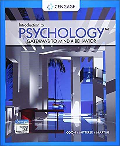 Book cover of Introduction to Psychology: Tenth Edition (Tenth Edition)