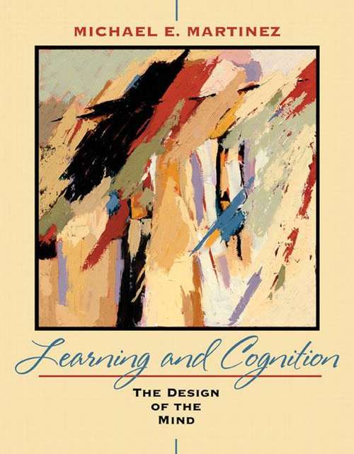 Book cover of Learning and Cognition: The Design of the Mind