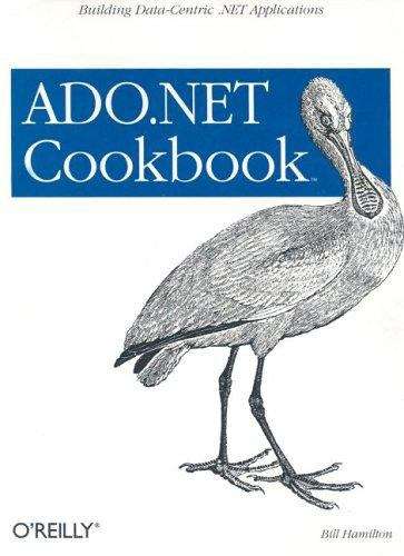 Book cover of ADO.NET Cookbook