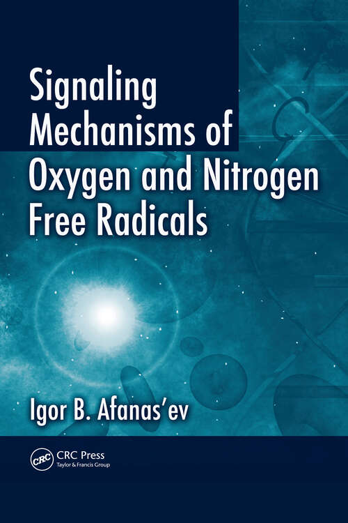 Book cover of Signaling Mechanisms of Oxygen and Nitrogen Free Radicals (1)