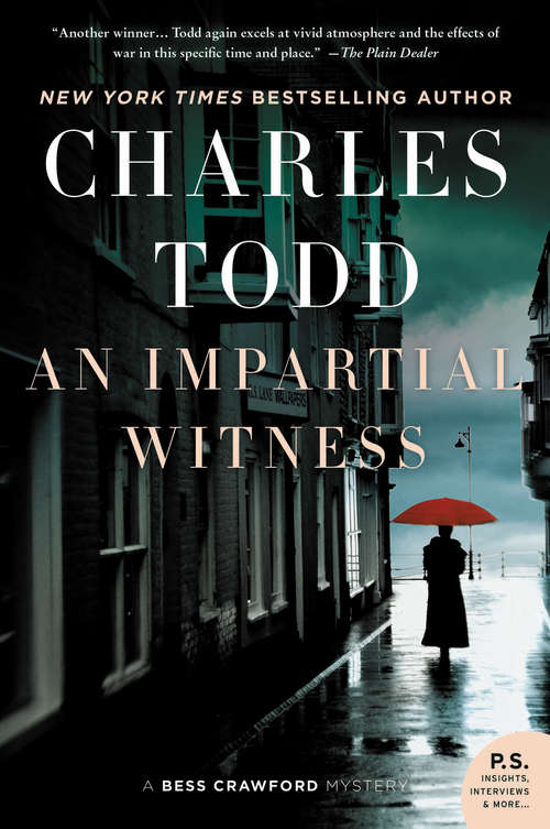 Book cover of An Impartial Witness: A Bess Crawford Mystery