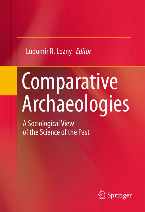 Book cover of Comparative Archaeologies