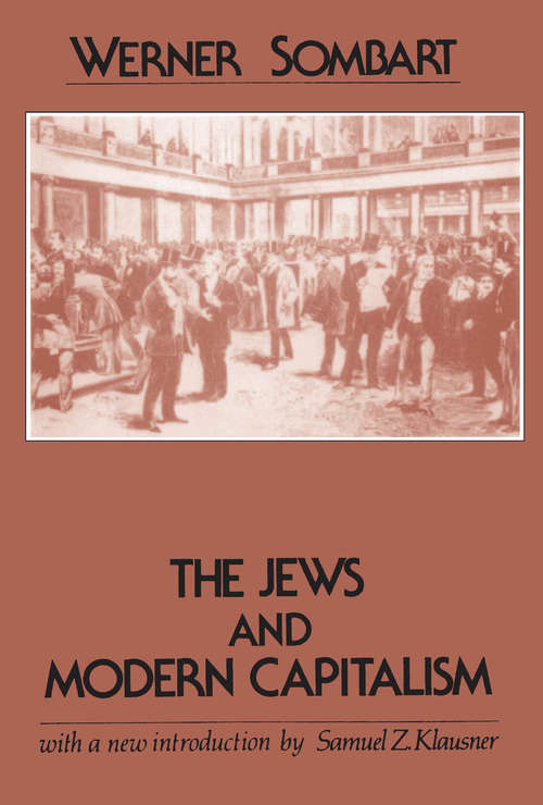 Book cover of The Jews and Modern Capitalism