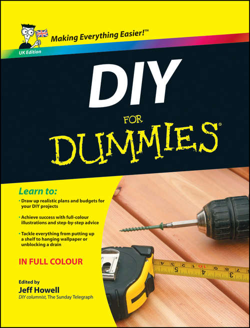 Book cover of DIY For Dummies, UK Edition