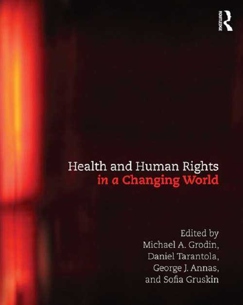 Book cover of Health and Human Rights in a Changing World