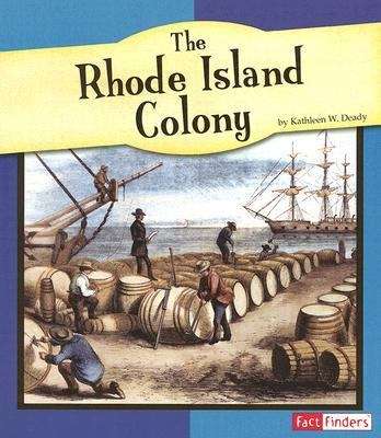Book cover of The Rhode Island Colony