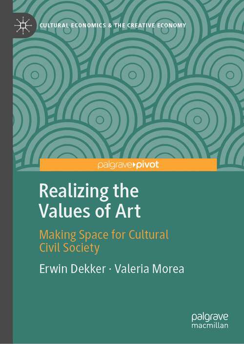 Cover image of Realizing the Values of Art