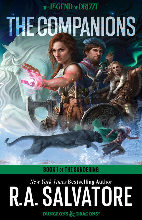 Book cover of The Companions: The Legend of Drizzt (The Legend of Drizzt #27)