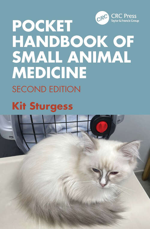 Book cover of Pocket Handbook of Small Animal Medicine (2)
