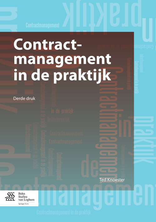 Book cover of Contractmanagement in de praktijk