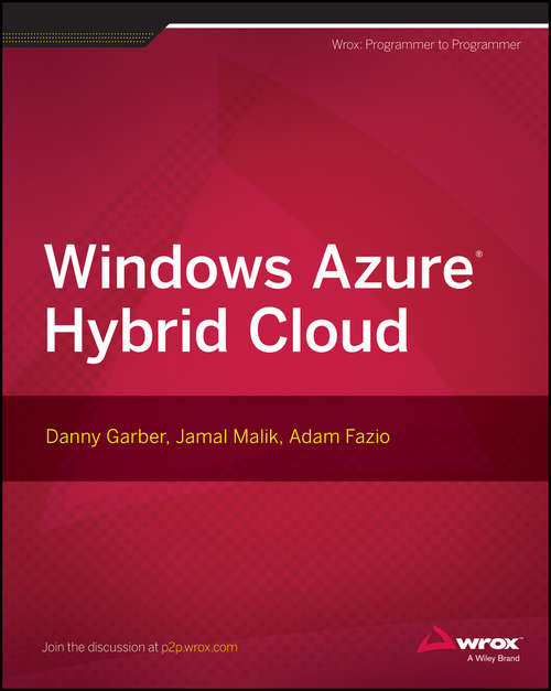 Book cover of Windows Azure Hybrid Cloud