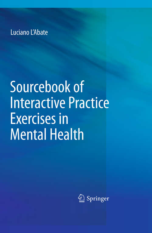Book cover of Sourcebook of Interactive Practice Exercises in Mental Health