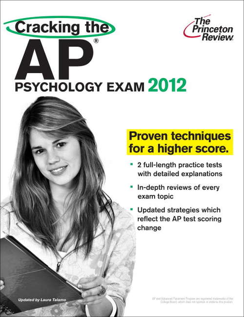 Book cover of Cracking the AP Psychology Exam, 2012 Edition