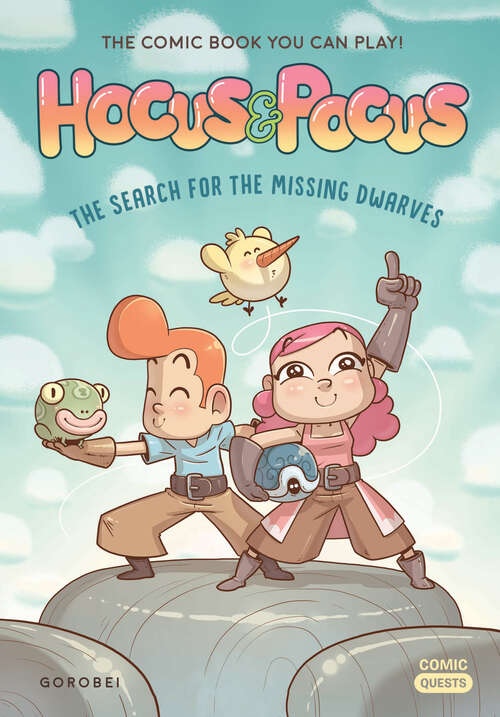 Book cover of Hocus & Pocus: The Comic Book You Can Play (Comic Quests #3)