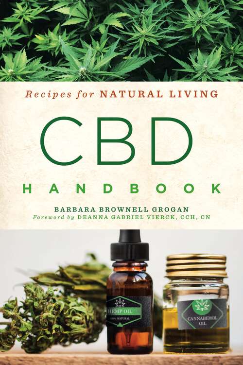 Book cover of CBD Handbook: Recipes for Natural Living (Recipes for Natural Living #4)