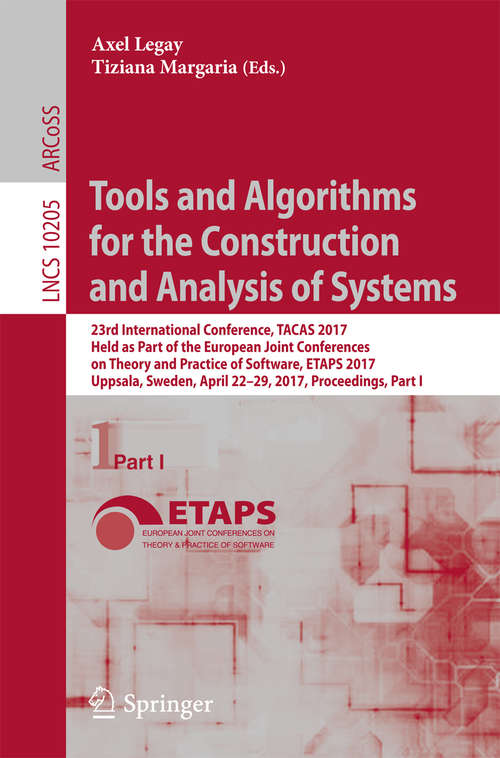 Book cover of Tools and Algorithms for the Construction and Analysis of Systems