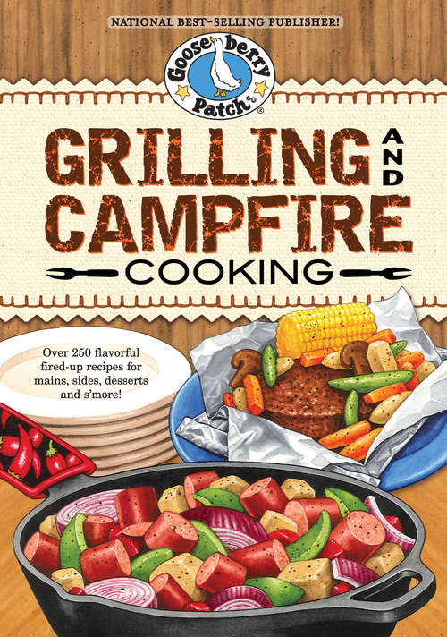 Book cover of Grilling & Campfire Cooking Cookbook