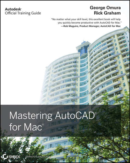 Book cover of Mastering AutoCAD for Mac