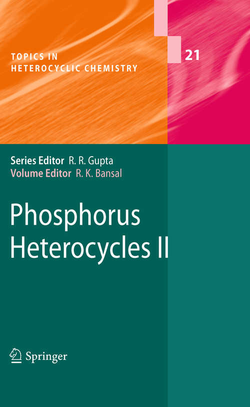 Book cover of Phosphorous Heterocycles I
