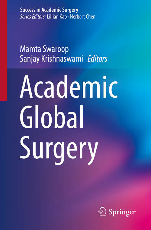Book cover of Academic Global Surgery