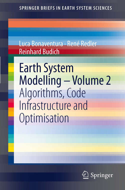 Book cover of Earth System Modelling - Volume 2