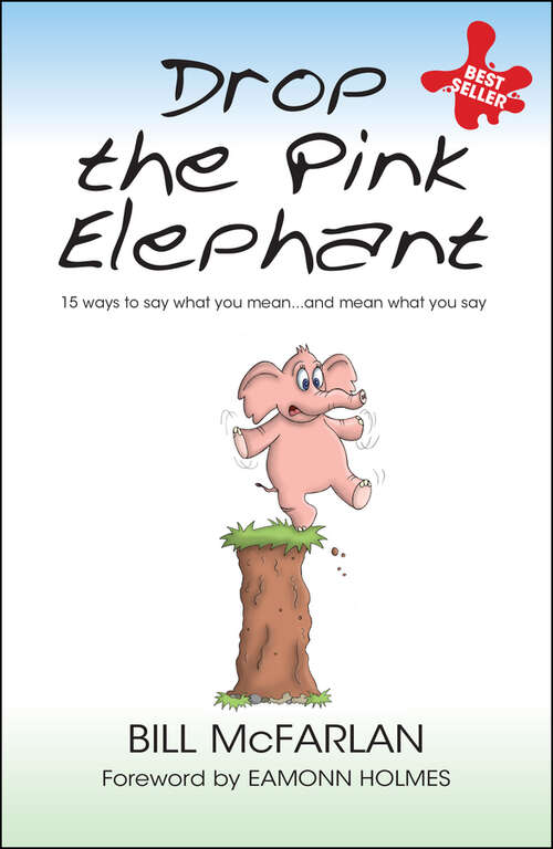 Book cover of Drop the Pink Elephant