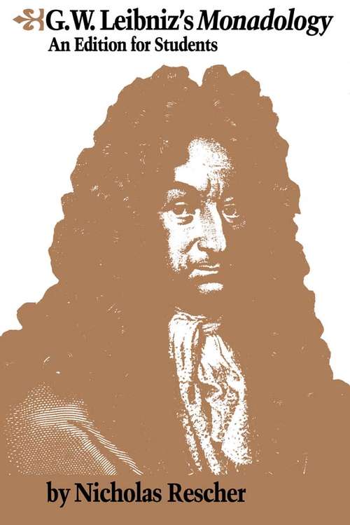 Book cover of G.W. Leibniz's Monadology