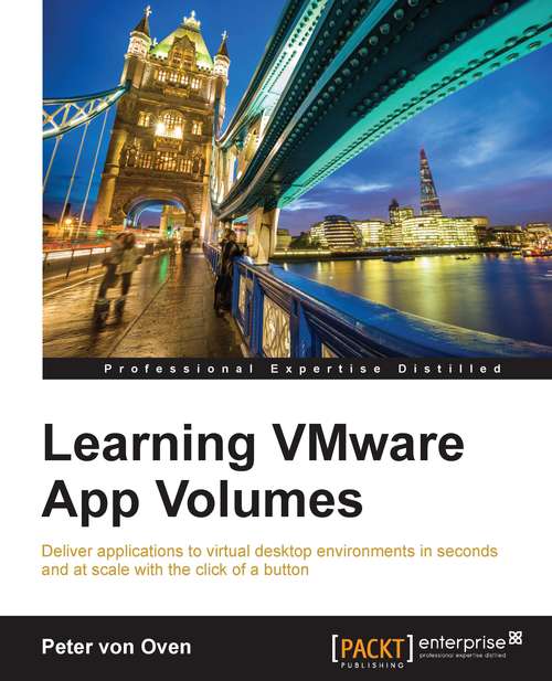 Book cover of Learning VMware App Volumes