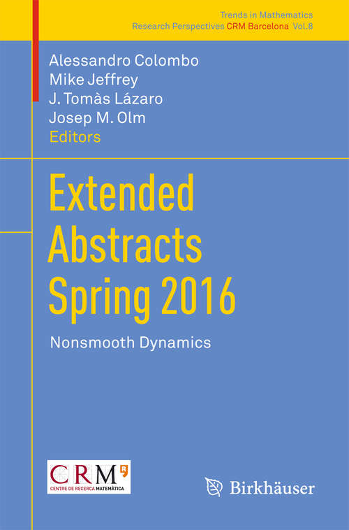 Extended Abstracts Spring 2016