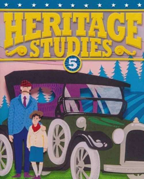 Book cover of Heritage Studies Grade 5 Student Text, Fourth Edition