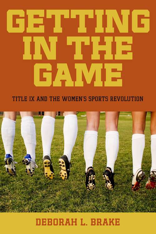 Book cover of Getting in the Game