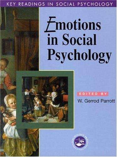 Book cover of Emotions in Social Psychology: Essential Readings