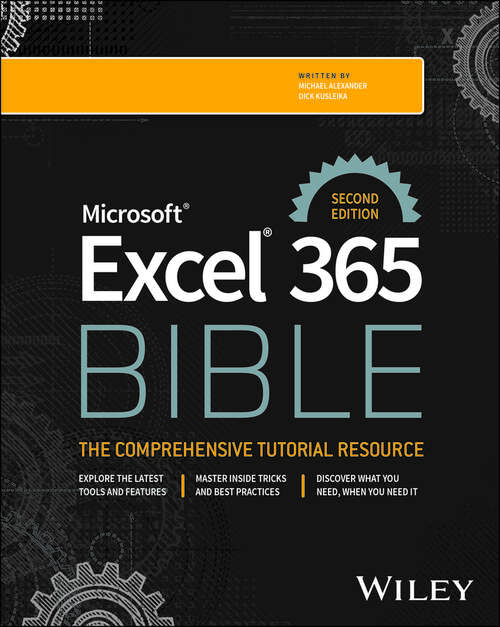 Book cover of Microsoft Excel 365 Bible (Bible)