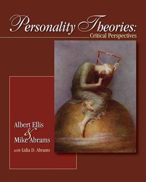 Book cover of Personality Theories: Critical Perspectives