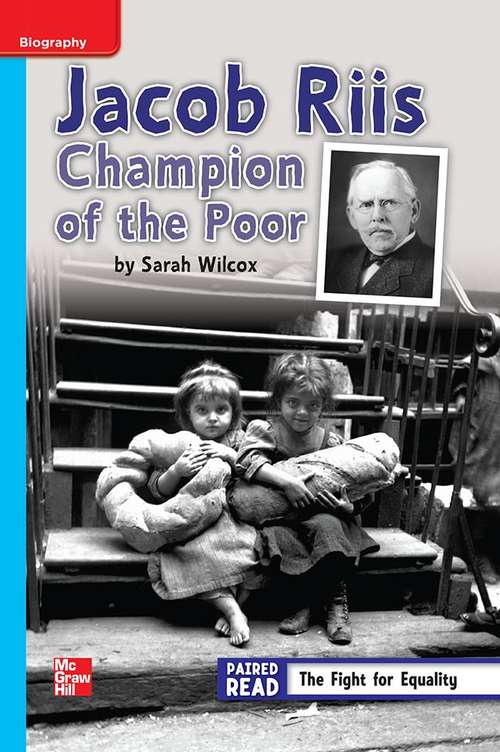 Book cover of Jacob Riis: Champion of the Poor [On Level, Grade 4]