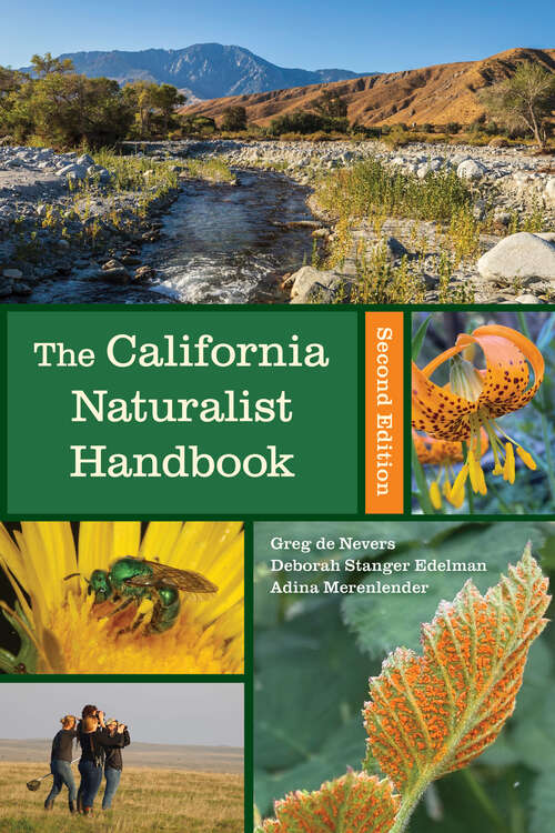Book cover of The California Naturalist Handbook, Second Edition (2)