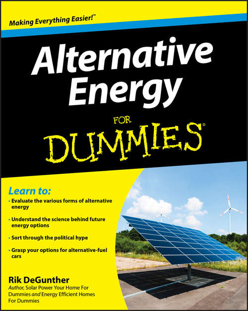 Book cover of Alternative Energy For Dummies