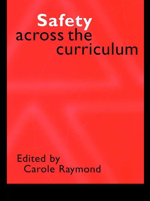 Book cover of Safety Across the Curriculum: Key Stages 1 and 2