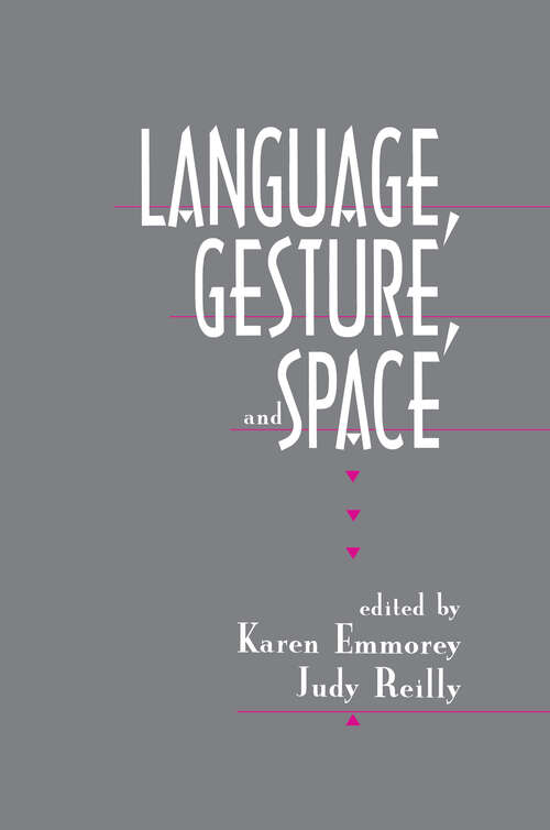 Language, Gesture, and Space