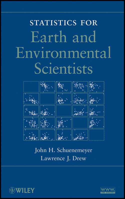 Book cover of Statistics for Earth and Environmental Scientists