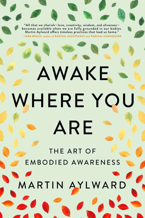 Book cover of Awake Where You Are: The Art of Embodied Awareness