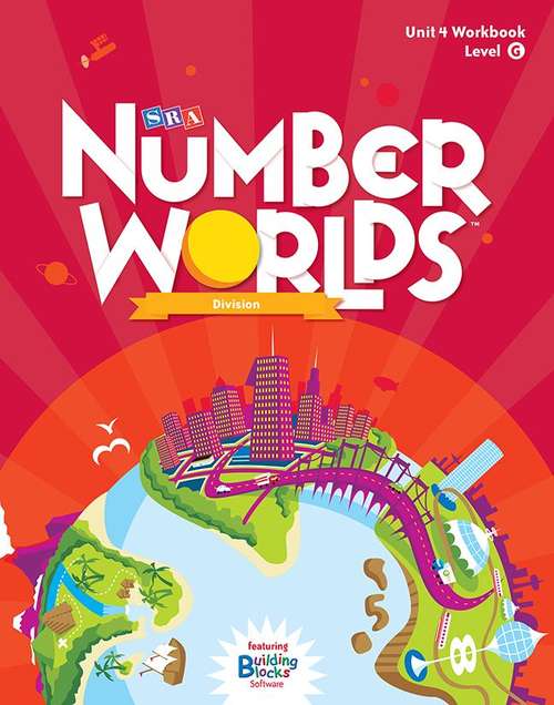 Book cover of SRA Number Worlds: Division, Unit 4, Level G Workbook [Grade 5]