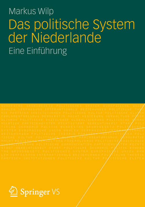 Book cover of Das politische System der Niederlande: Eine Einführung