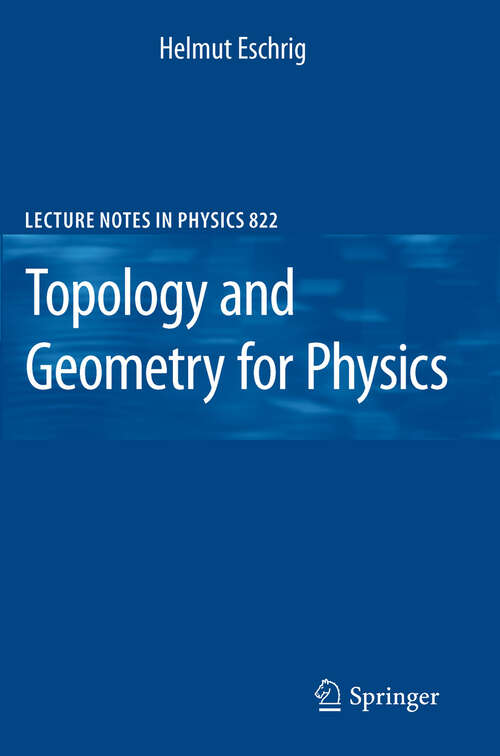 Book cover of Topology and Geometry for Physics